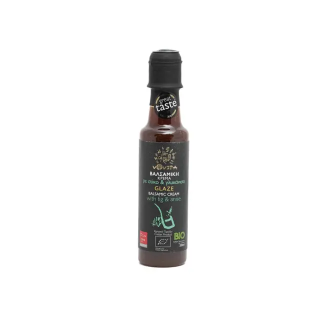 Βιολογική Βαλσαμική Κρέμα (Glaze) με Σύκο & Γλυκάνισο
