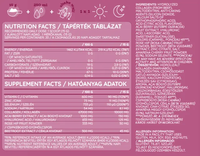 Nutriversum Collagen Heaven Amarena Cherry, 300 g 2