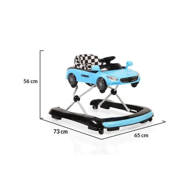 Περπατούρα Cangaroo Cabrio 2in1 Blue 3800146243647 3