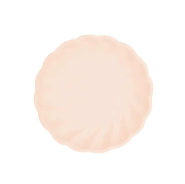 Πιάτα Στρογγυλά Vert Decor Apricot 18.8 εκ - Σομόν Παστέλ / 6 τεμ