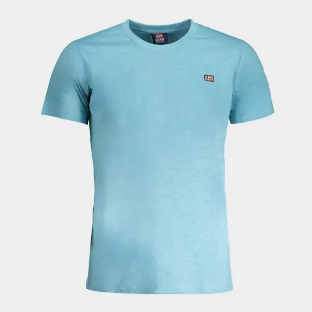 Norway Nautical School - Ανδρικό T-shirt Κοντομάνικο 836016-PACIFI Γαλάζιο - 2XL