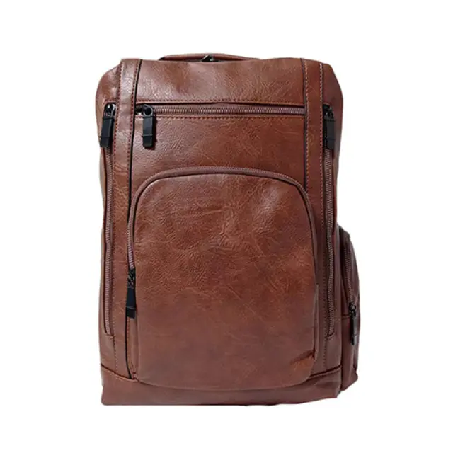 Σακίδιο Πλάτης MCAN Camel Δερματίνη 40x32x15cm LF Z-715