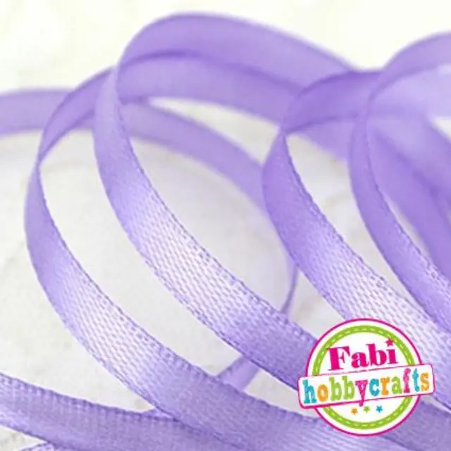 Κορδέλα Fabi Σατέν 6mm x 50y Λιλά