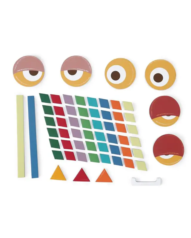 Παιχνίδι Scratch Μαγνητικό Colours & Shapes Κουκουβάγια 60τμχ 3