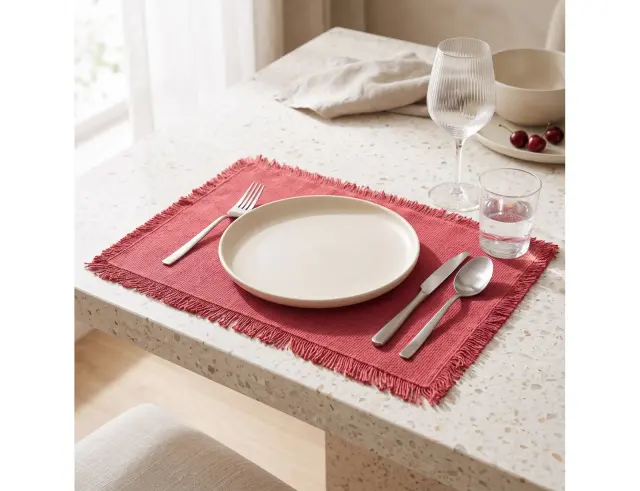 Σουπλά Maha Secret de Gourmet με διαστάσεις 45x30cm - Red 188807J