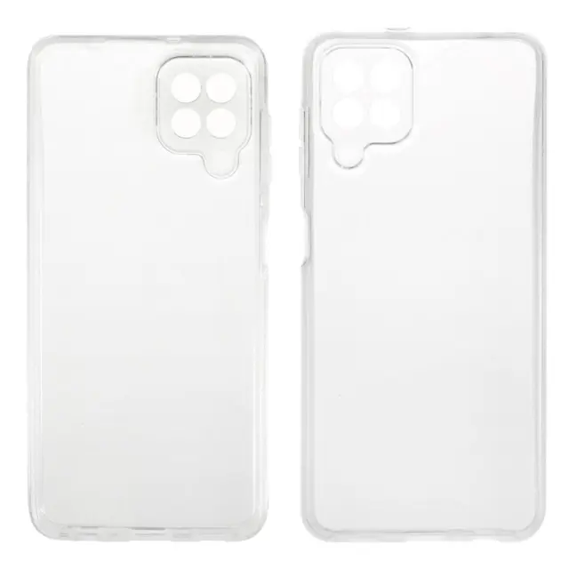 Προστατευτική Υβριδική Θήκη TPU & PET & Acrylic για Samsung Galaxy A22 4G Διάφανη OEM