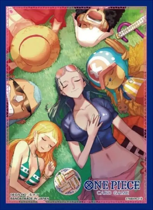 One Piece Card Game Sleeves Straw Hat Crew 70ct