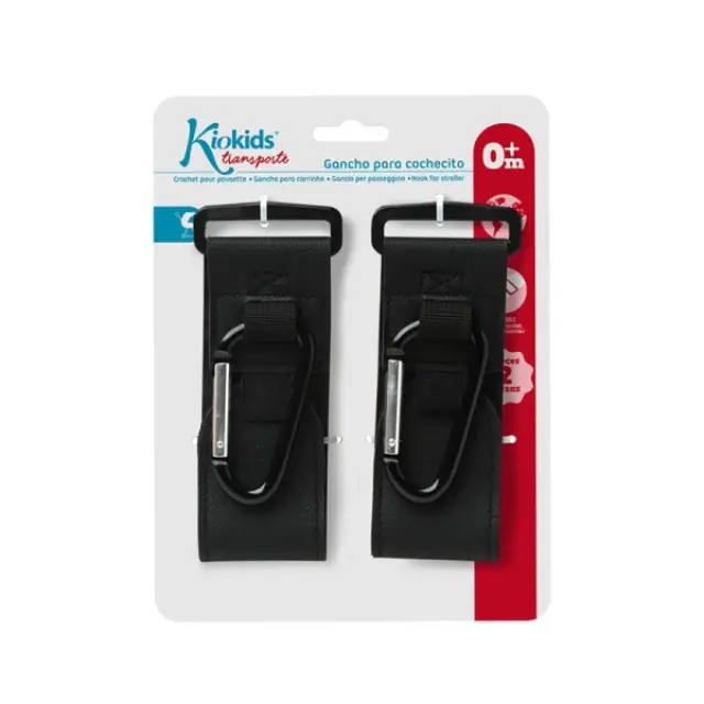 Kiokids: Γατζάκια Καροτσίου 2 τμχ. με Velcro 2