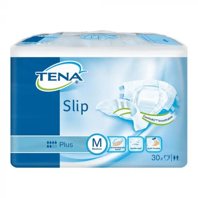 Πάνες ακράτειας Tena Slip Medium Plus 30 τεμαχίων