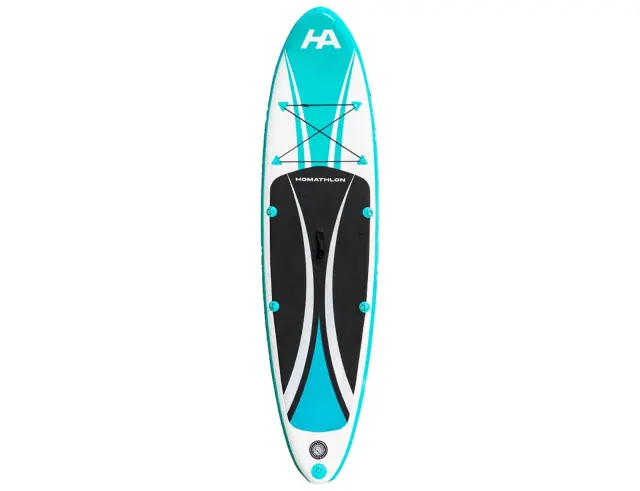 Σετ Φουσκωτή Σανίδα SUP Malibu HomAthlon με διαστάσεις 305x76x15cm - Περιλαμβάνονται κουπί, αντλία και τσάντα μεταφοράςMalibu HA-25031