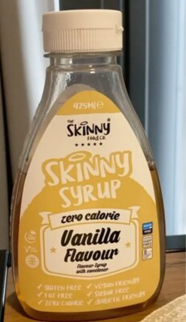Zero Calorie Sugar Free Syrup Vanilla 425ml The Skinny Food Co