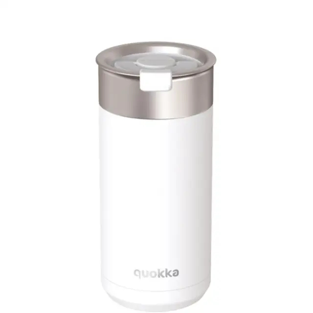 Κούπα Θερμός ανοξείδωτη Quokka Thermal SS Coffee Tumbler Boost White 400ml 41380