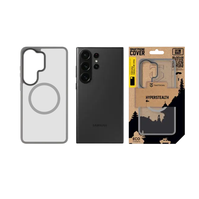 Tactical MagForce Hyperstealth Cover for Samsung Galaxy S26 Ultra Light Grey 3