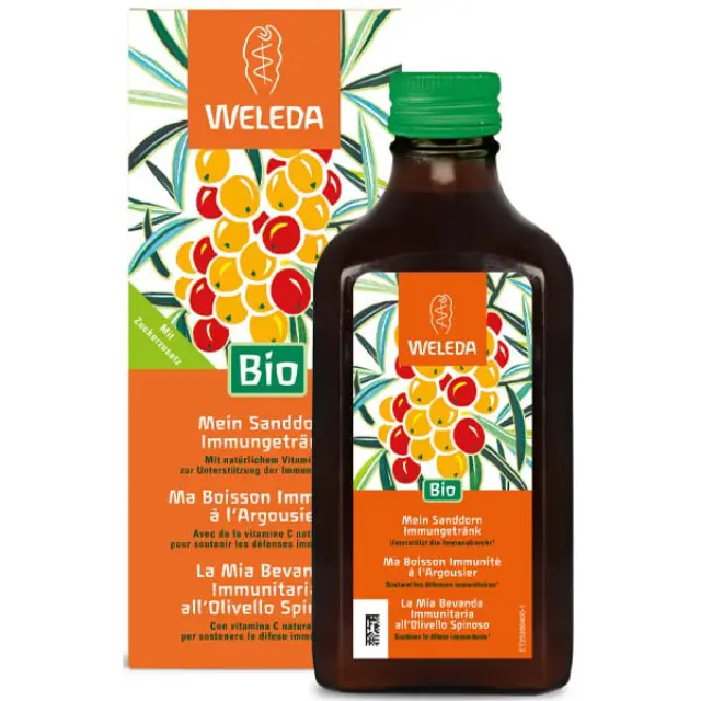 Weleda Sanddorn Immungetrank Ελιξίριο Ιπποφαούς με Βιταμίνη C, 200ml