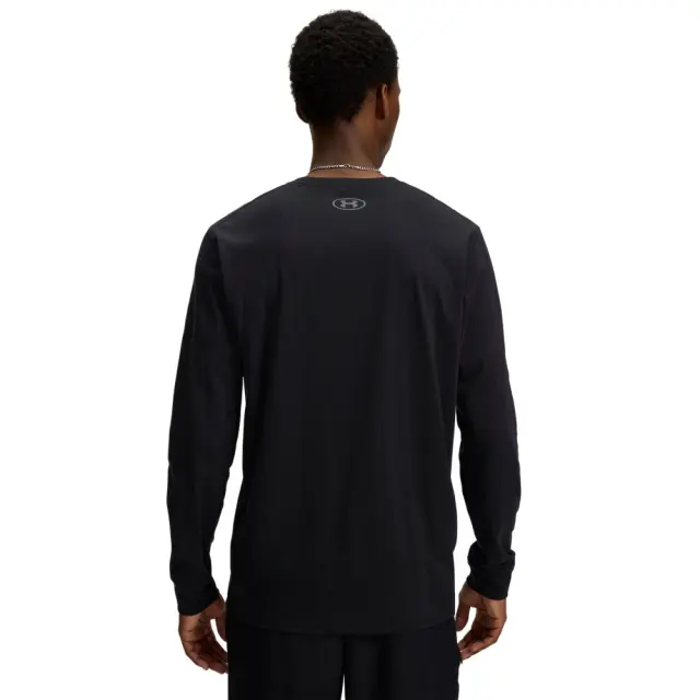 Under Armour Sportstyle Long Sleeve (1329585-002) - Μαύρο-Γκρί 2