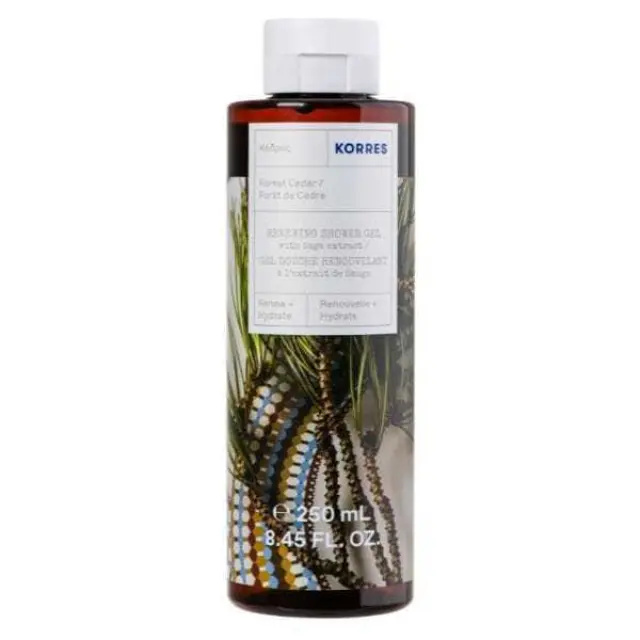 Korres Renewing Shower Gel Forest Cedar Αφρόλουτρο Κέδρος, 250ml
