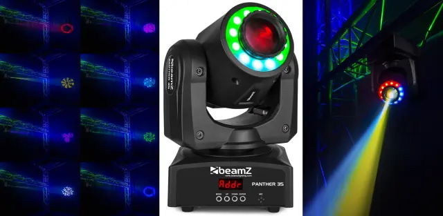 BEAMZ PANTHER 35 ΚΙΝΟΥΜΕΝΗ ΚΕΦΑΛΗ