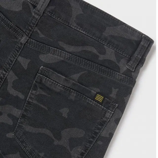 Junior 10 έως 18 ετών Βερμούδα μαλακή denim παραλλαγή γκρι - 16Ε 2