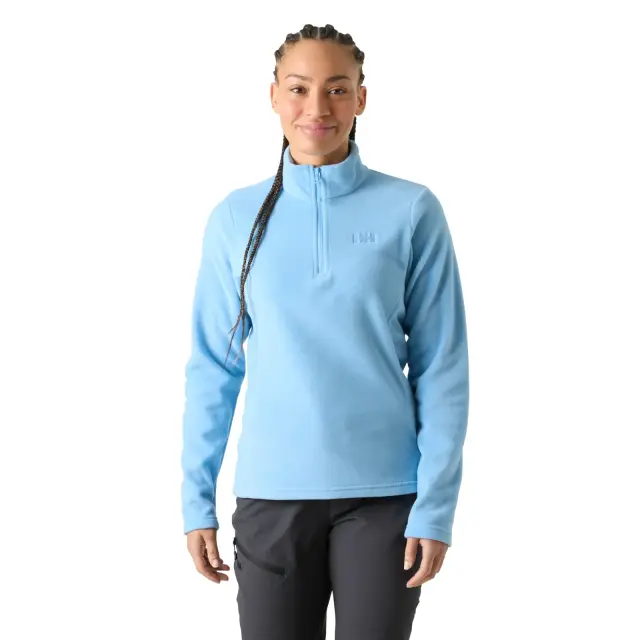 Helly Hansen Women's Daybreaker Half-Zip Fleece Συνθετική Μπλούζα Bright Blue - X Large 2