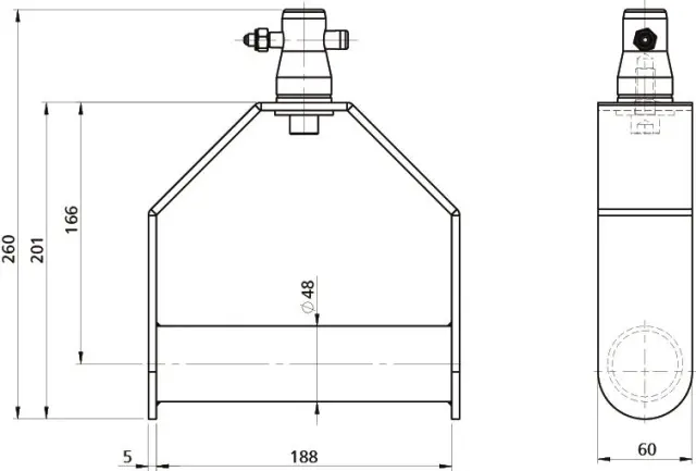 BRITEQ BT-TRUSS Stirrup BLK 2