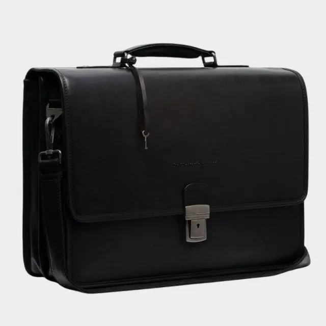 Δερματινος χαρτοφύλακας chesterfield C40.1096 011 Μαυρο - ONESIZE 2