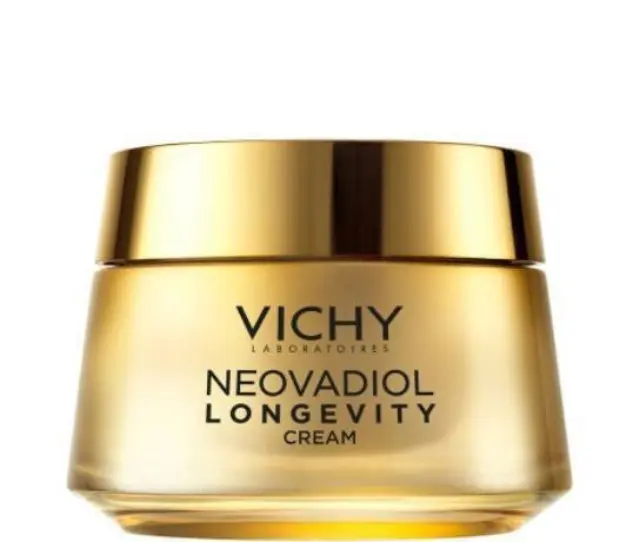 VICHY Neovadiol Longevity Κρέμα Αναδόμησης Ορατή επαναφορά Όγκου Νεότητας σε 5 Περιοχές-Κλειδιά του Προσώπου 50ml