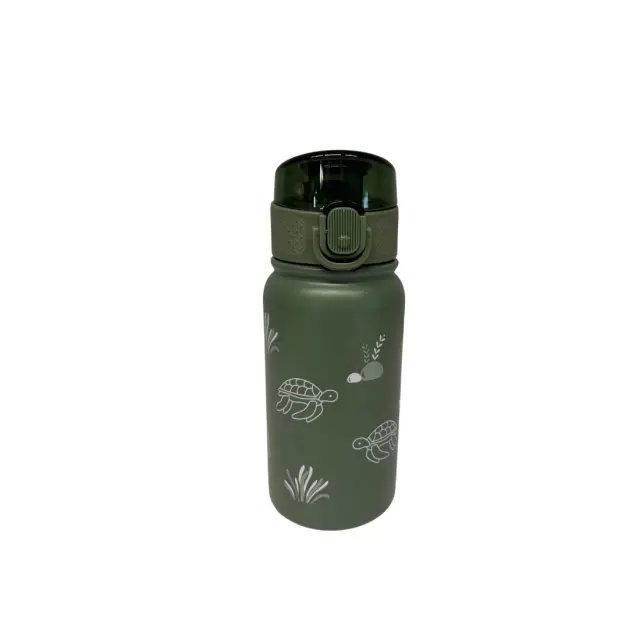 Ανοξείδωτο Μπουκάλι Θερμός In A Fast World Be A Turtle 350ml ABO 314103