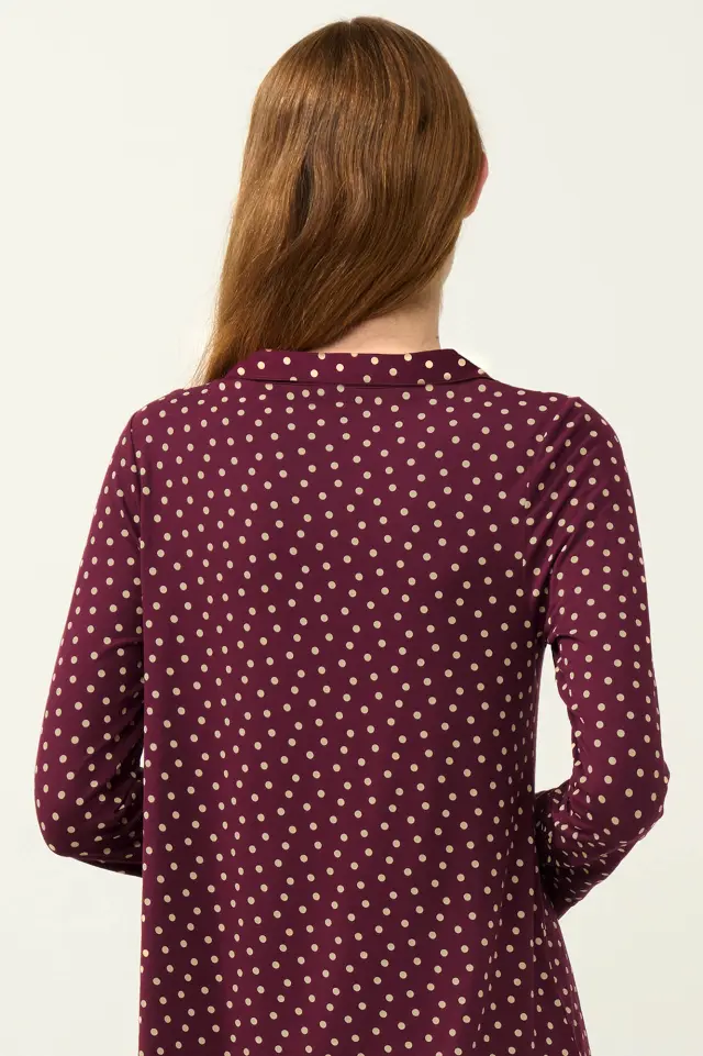 Γυναικεία Κουμπωτή Πυτζάμα Micromodal Vamp 23035 RED WINDSOR 2