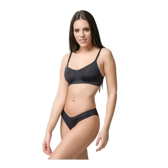 Luna Γυναικείο Slip Everywear, Χρώμα Μαύρο 2