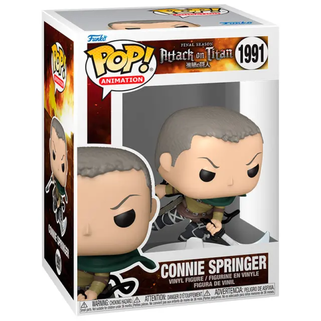 Φιγούρα Funko Pop! Animation: Attack on Titan - Connie Springer #1991 Vinyl Figure 3
