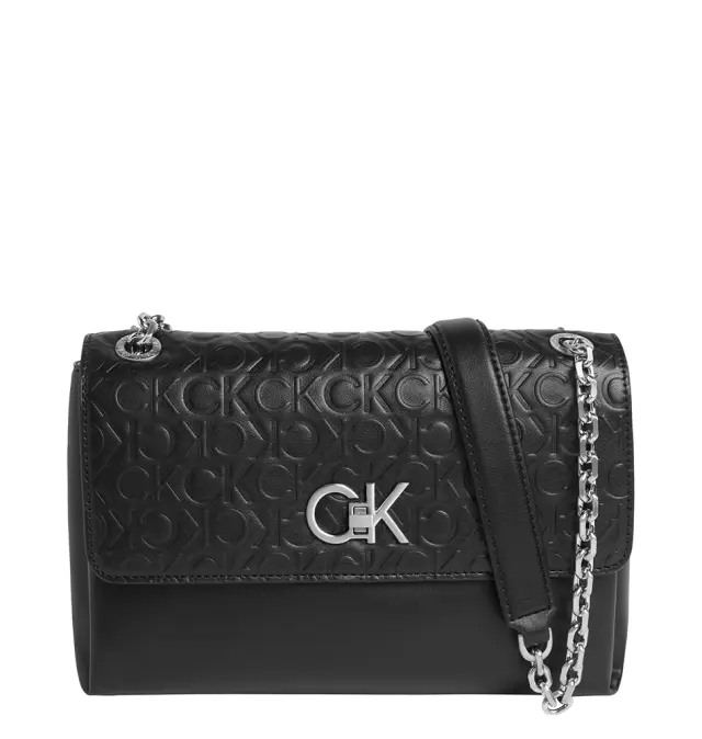 Τσάντα CALVIN KLEIN Re-Lock 10919 Μαύρο