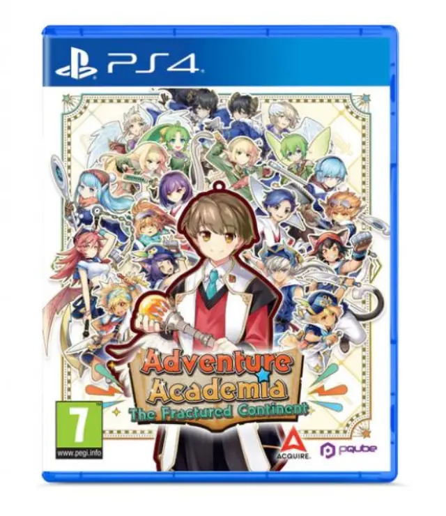 Adventure Academia The Fractured Continent PlayStation 4