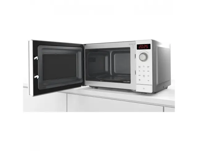 Φούρνος Μικροκυμάτων Bosch Serie 2 FFL023MW0 με χωρητικότητα 20L και ισχύ μικροκυμάτων 800 W - Inox FFL023MW0 2