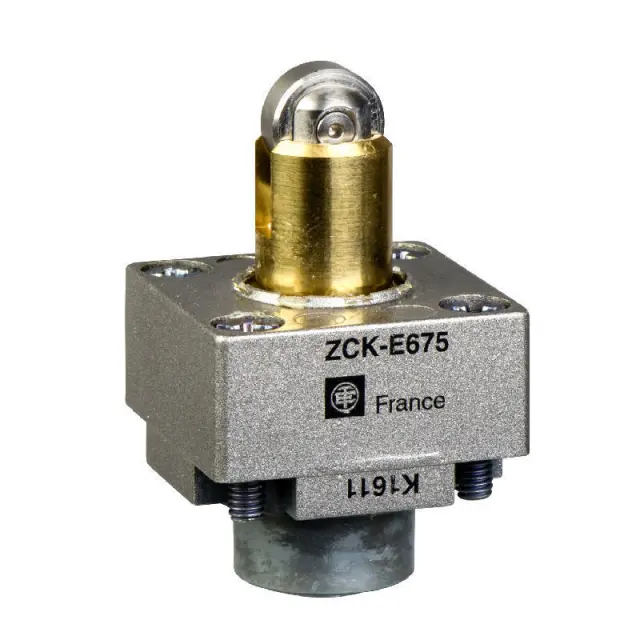 Limit switch head, Limit switches XC Standard, ZCKE, steel roller plunger reinforced