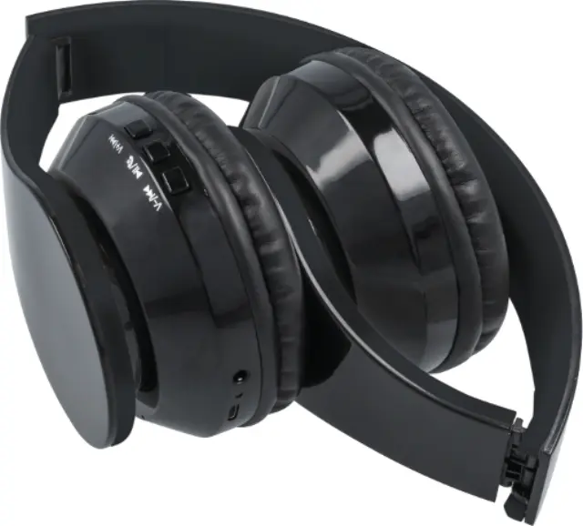 Forever BHS-100 Ασύρματα/Ενσύρματα Over Ear Ακουστικά Μαύρα 2