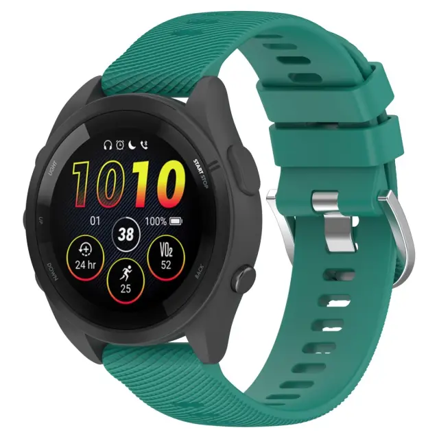 Λουράκι Stripe Texture για Smartwatch 22mm-Pine Green OEM
