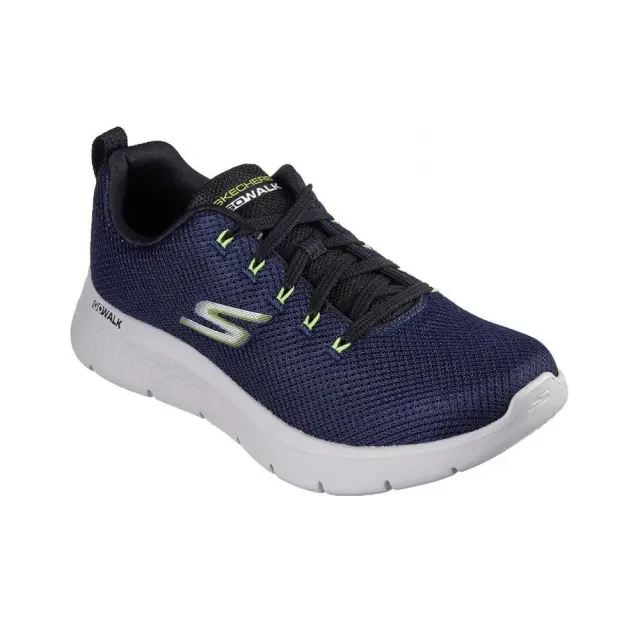 Skechers Go Walk Flex Vespid (216507-NVLM) - Μπλέ-Λαχανί 2