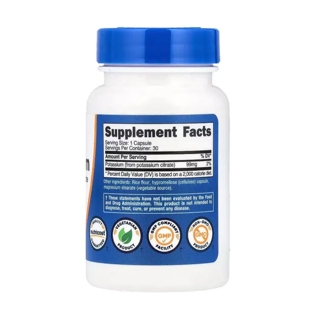 Nutricost Potassium Citrate 99 mg 2