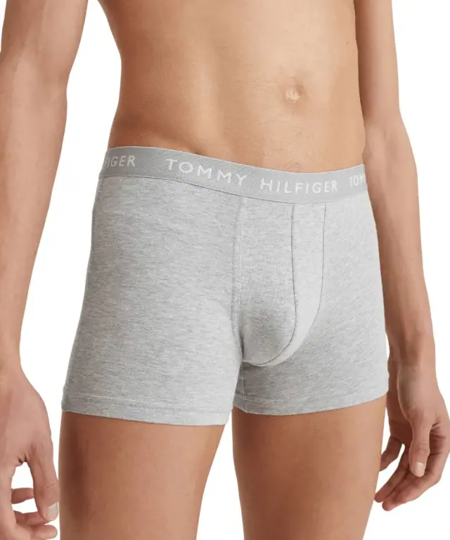 Tommy Hilfiger - Ανδρικά Μποξεράκια 3Pack Essential UM0UM02203-0XK Γκρι - XL 3