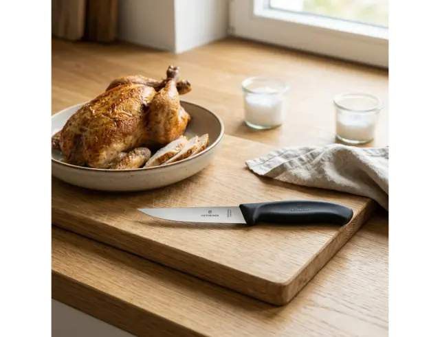 Μαχαίρι carving Victorinox Swiss Classic με μήκος λεπίδας 12cm - Black6.8103.12B