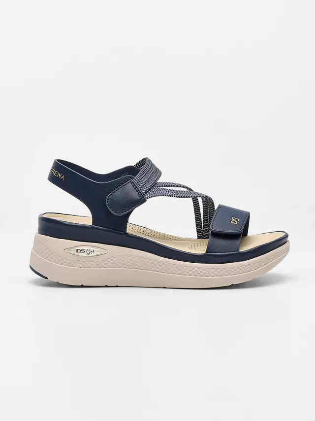 Donna Serena Πέδιλα Γυναικείο δέρμα Μπλέ DSE/305689 NAVY - 40 3