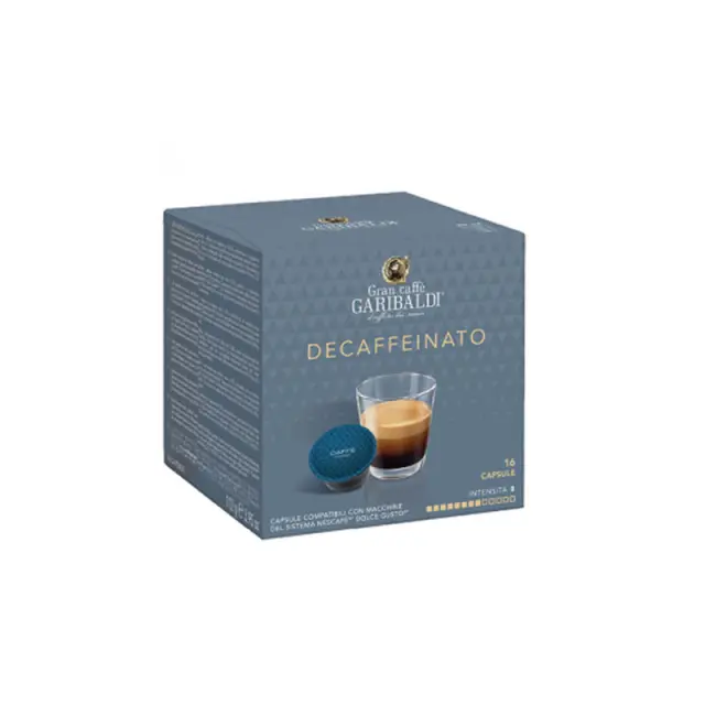 Garibaldi Gusto Decaffeinato συμβατές κάψουλες Dolce Gusto - 16 τεμ.