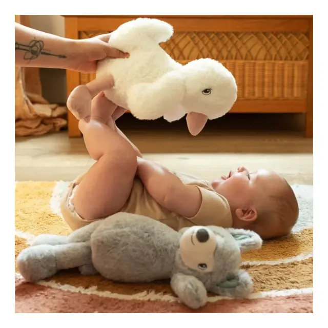 Μεγάλο Λούτρινο Παπάκι 45 cm - Trois Kilos Sept Baby Oliver 2