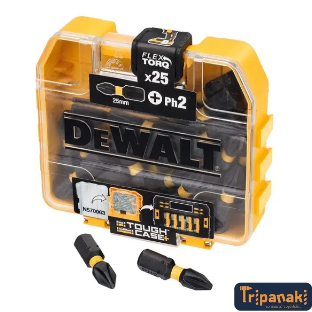 DeWalt DT70555T - Σετ Μύτες PH2 25τμχ No2x25mm