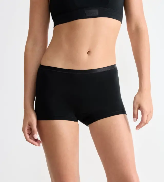 Sloggi Σλιπ Μποξεράκια Go Daily Cotton Short 3-Pack Μαύρο - S