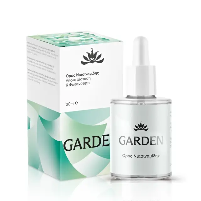 Garden Ορός Νιασιναμίδης για Αποκατάσταση και Φωτεινότητα, 30ml 2