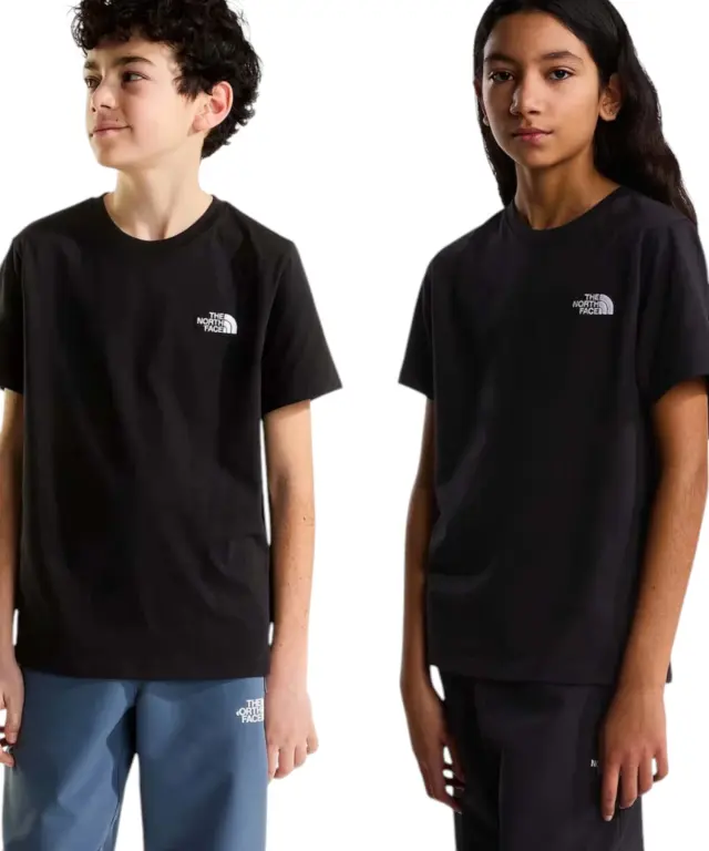 The North Face - Παιδική Κοντομάνικη Μπλούζα T-shirt NF0A8F9Z-JK3 Μαύρο - 7 ετών