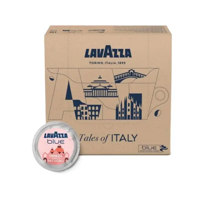 Κάψουλες Lavazza Blue Venezia Lungo 100% Arabica - 100 τεμ.