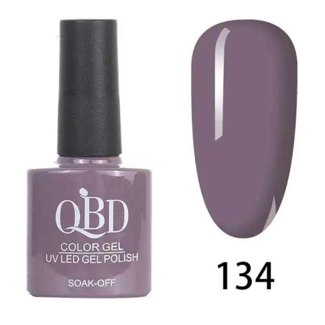 QBD Ημιμόνιμο βερνίκι color Gel Uv/Led Gel Polish 134