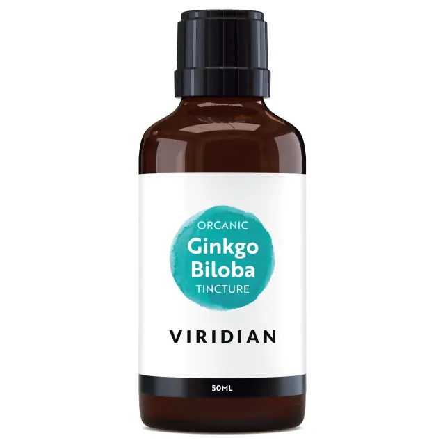 Ginkgo Biloba Tincture (Organic) 50ml